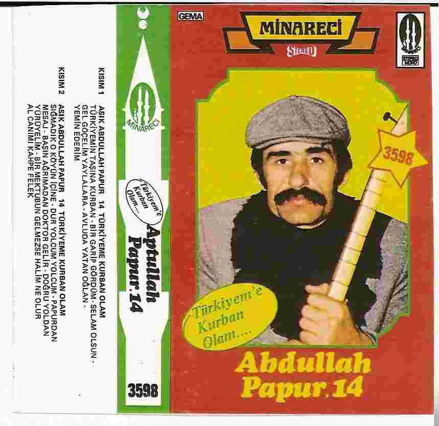 Abdullah Papur Türkiyeme Kurban Olam (1982)
